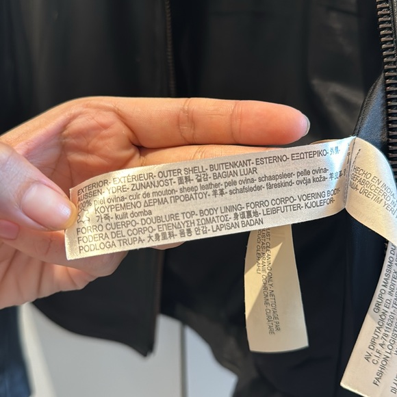 Sheep leather jacket from Massimo Dutti - Picture 5 of 5